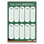 Tabliczka mnożenia zielona pdf
