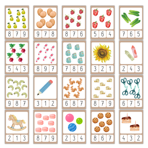 Klamerkowa nauka liczenia