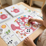 Dopasuj cyfry gra edukacyjna do druku