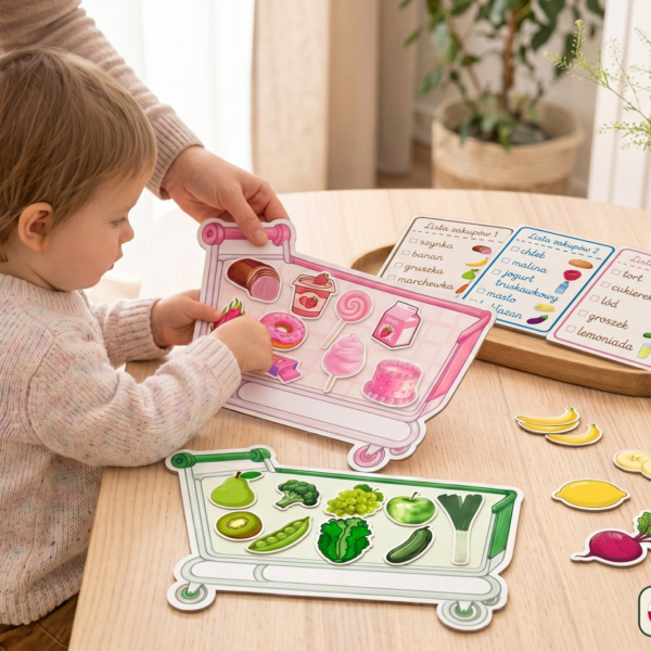 Gra edukacyjna Lista zakupów