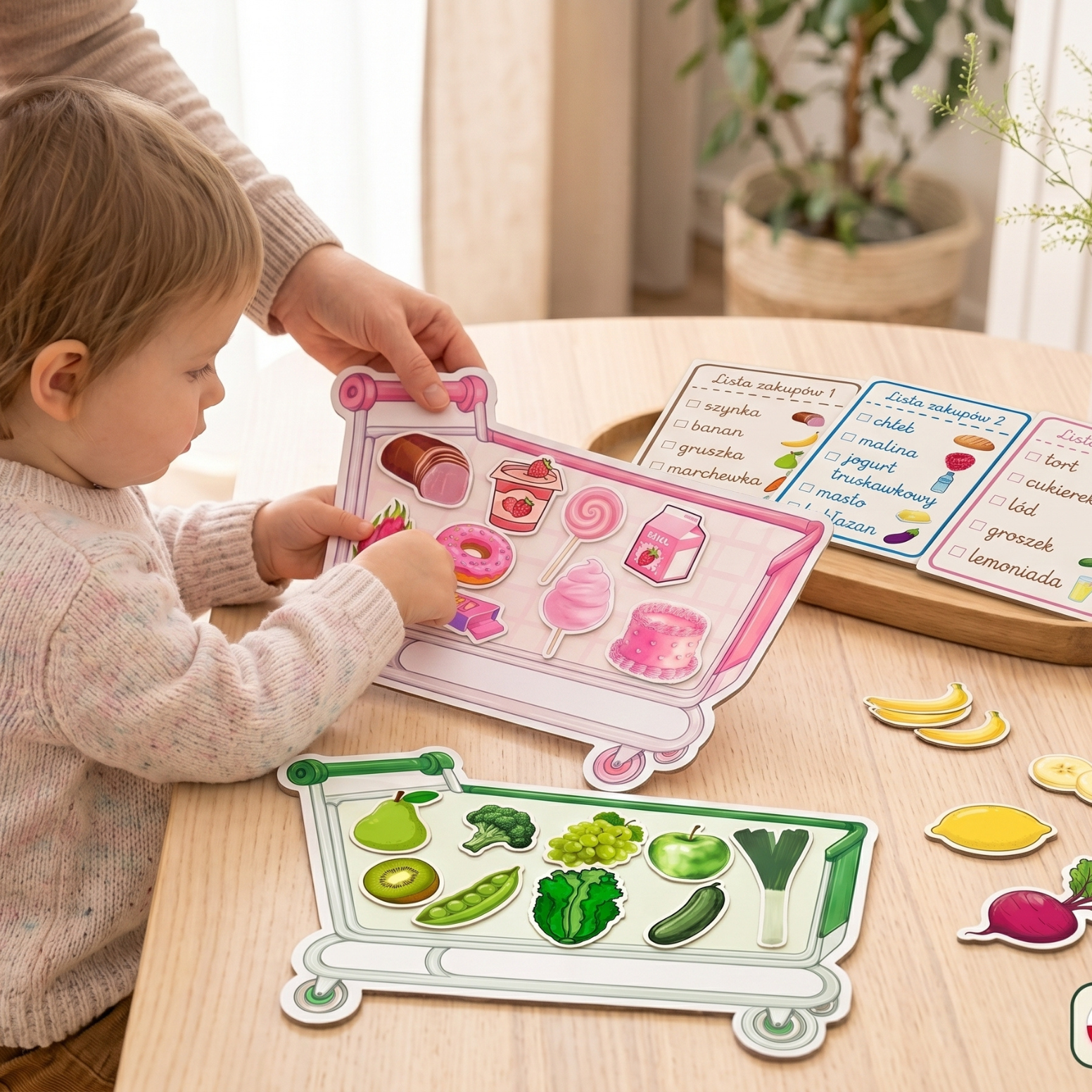 Gra edukacyjna Lista zakupów